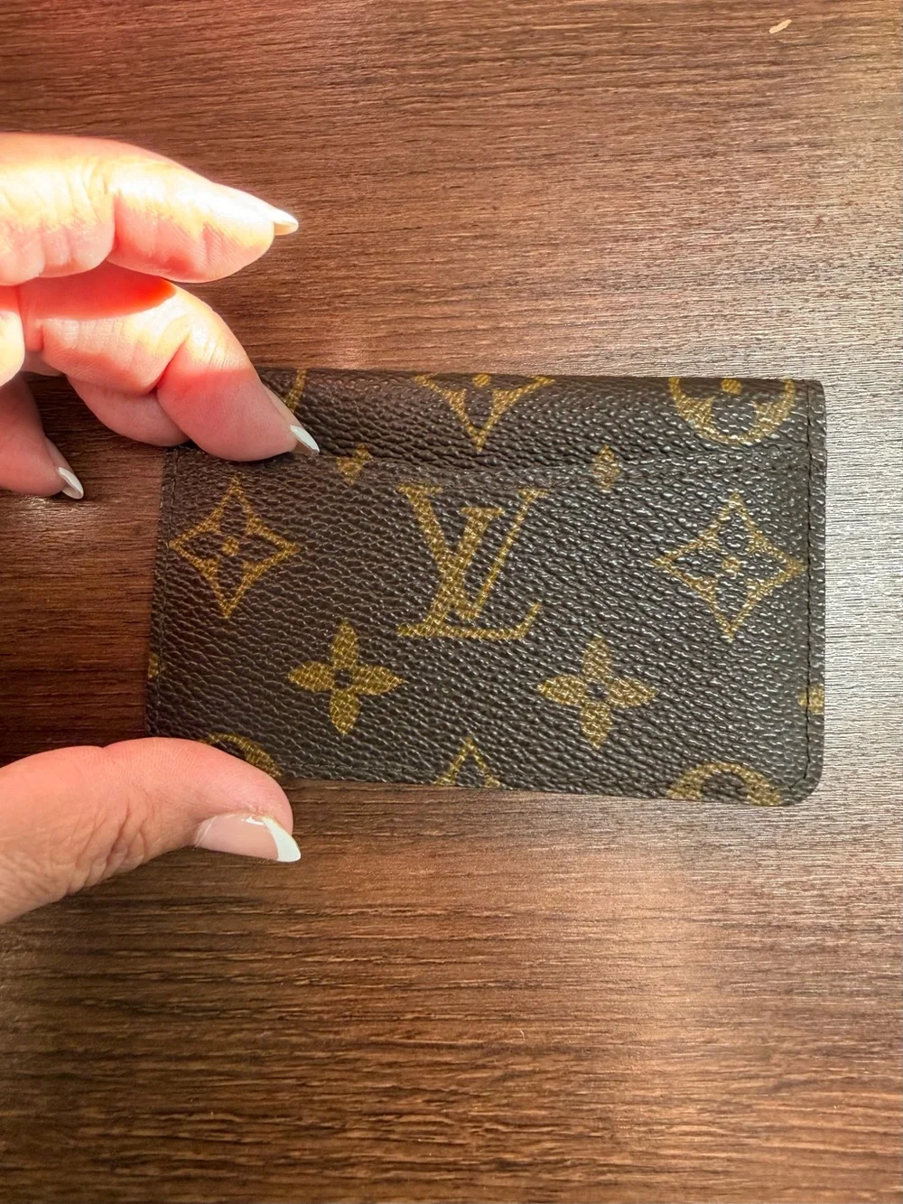 Vintage Louis Vuitton Monogram Envelope Card Holder